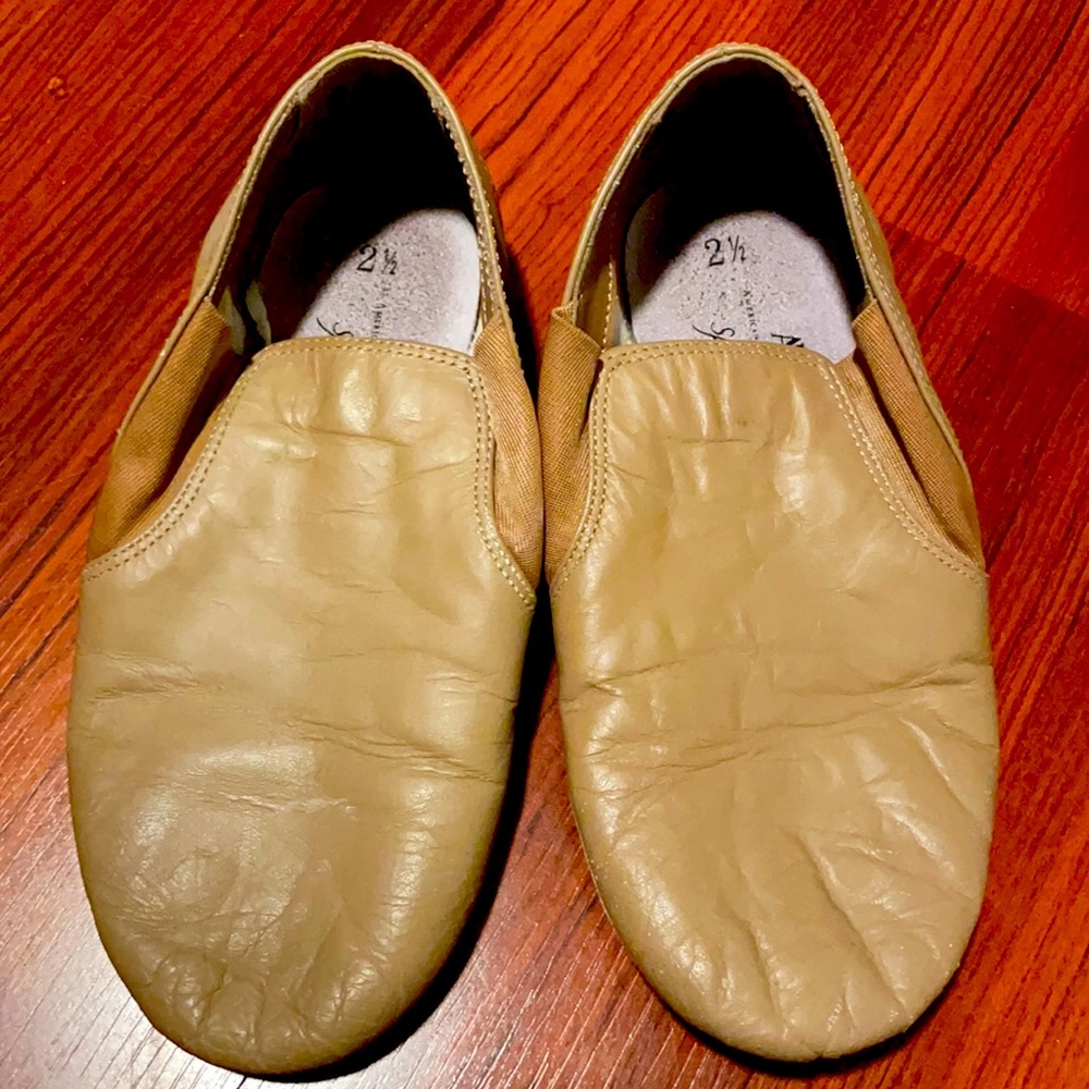 American Ballet Theatre Jazz shoes, tan